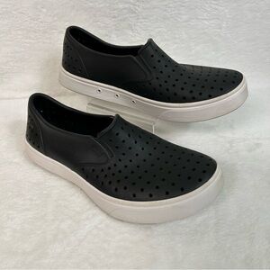 Skechers Foamies Women's Shoes Size 6 Black Slip On Rubber Lightweight